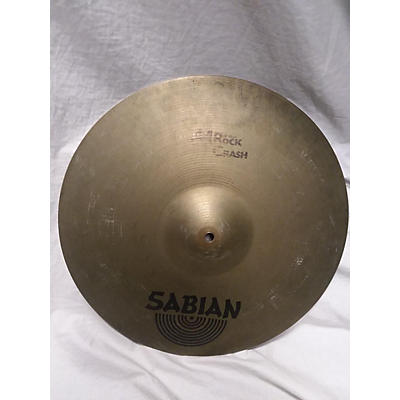 SABIAN Used SABIAN 14in AA Rock Crash Cymbal