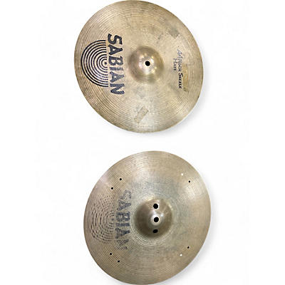 SABIAN Used SABIAN 14in AA Rock Hi Hat Pair Cymbal