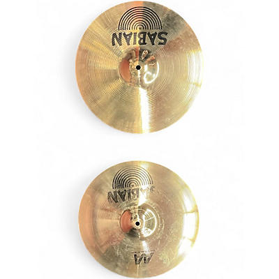 Used SABIAN 14in AA Rock Hi Hat Pair Cymbal