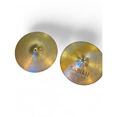 Used SABIAN 14in AA Rock Hi Hat Pair Cymbal