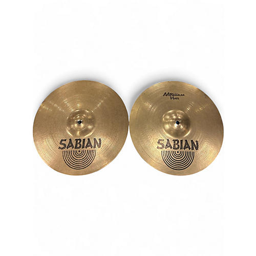 Used SABIAN 14in AARegular Hi Hat Pair Cymbal 33