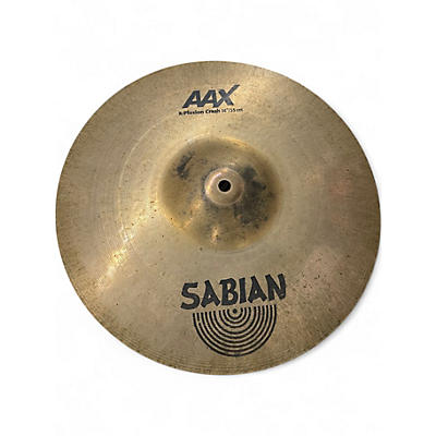 Used SABIAN 14in AAX Crash Cymbal