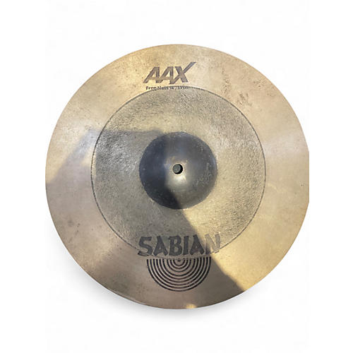 Used SABIAN 14in AAX FREQ HI-HAT Cymbal 33