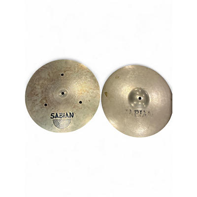 Used SABIAN 14in AAX Fast Hi Hat Pair Cymbal