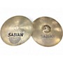 Used SABIAN 14in AAX Fast Hi Hat Pair Cymbal 33