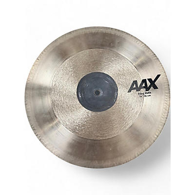 Used SABIAN 14in AAX Freq Hats Cymbal