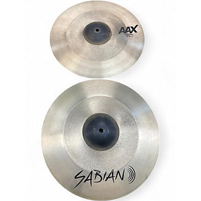 Used SABIAN 14in AAX Freq Hats Cymbal