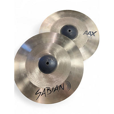 Used SABIAN 14in AAX Frequency HI HAT Cymbal