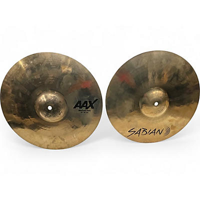 Used SABIAN 14in AAX MEDIUM HATS Cymbal