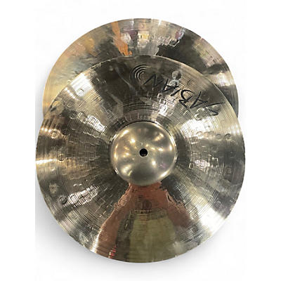 Used SABIAN 14in AAX MEDIUM HATS PAIR Cymbal