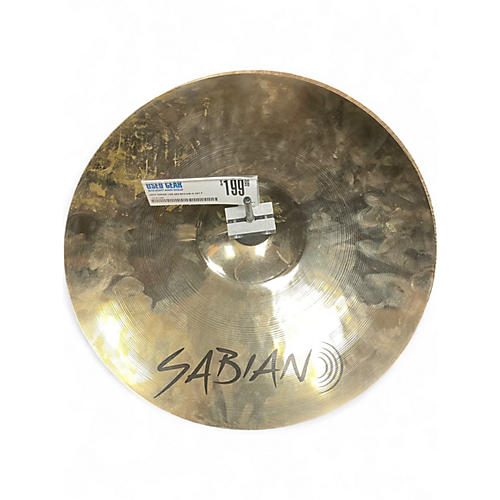 Used SABIAN 14in AAX MEDIUM HI HAT PAIR Cymbal 33