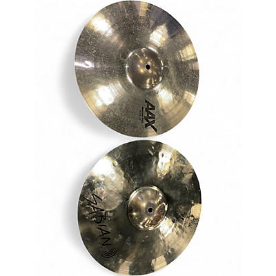 Used SABIAN 14in AAX MEDIUM HIHATS Cymbal