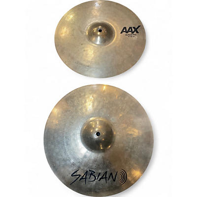 Used SABIAN 14in AAX Medium Hats Cymbal