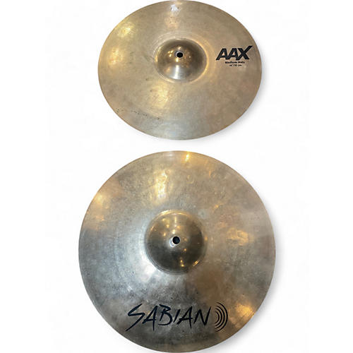 SABIAN Used SABIAN 14in AAX Medium Hats Cymbal 33