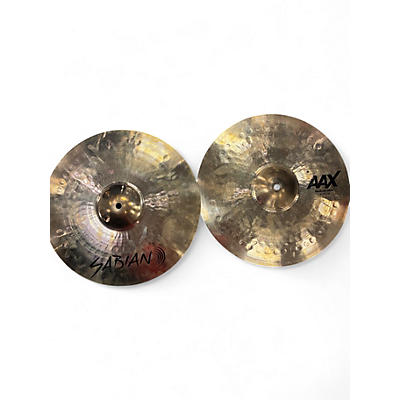 Used SABIAN 14in AAX Medium Hats Cymbal