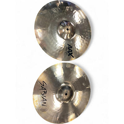 Used SABIAN 14in AAX Medium Hats Cymbal
