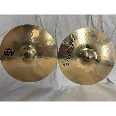 SABIAN Used SABIAN 14in AAX Medium Hats Pair Cymbal