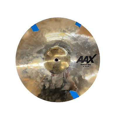 SABIAN Used SABIAN 14in AAX Medium Hi Hat Pair Cymbal