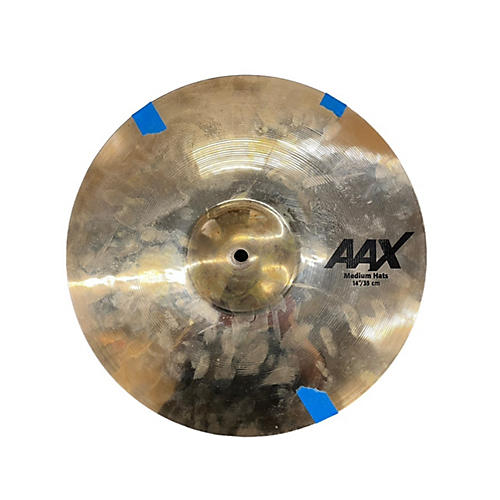 Sabian Used SABIAN 14in AAX Medium Hi Hat Pair Cymbal 33