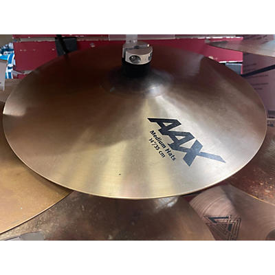 SABIAN Used SABIAN 14in AAX Medium Hi Hat Pair Cymbal