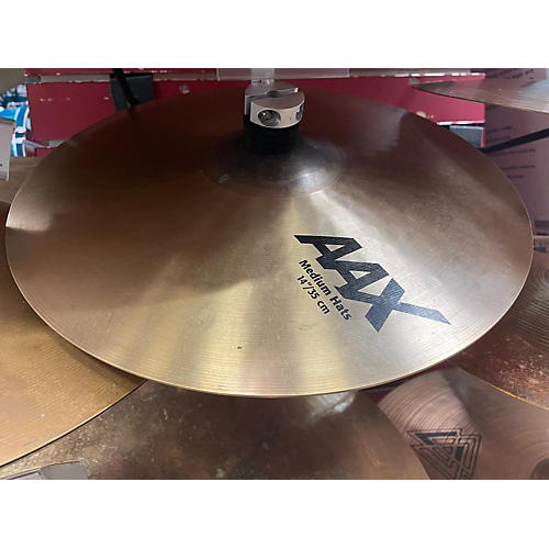 SABIAN Used SABIAN 14in AAX Medium Hi Hat Pair Cymbal 33