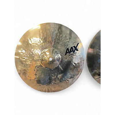 Used SABIAN 14in AAX Medium High Hat Pair Cymbal