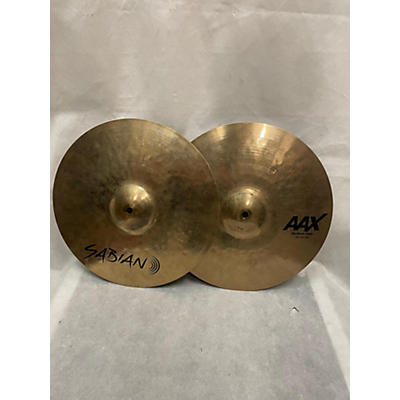 SABIAN Used SABIAN 14in AAX Medium Pair Cymbal