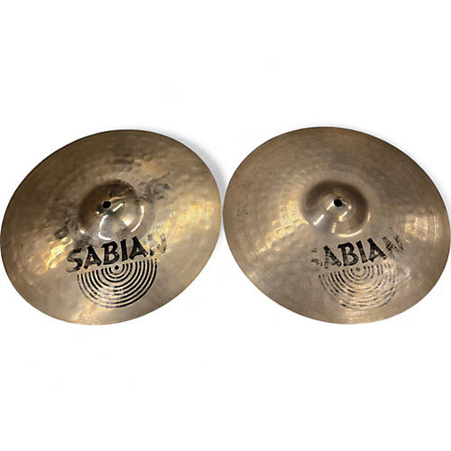 SABIAN Used SABIAN 14in AAX Metal Hi Hat Pair Cymbal 33