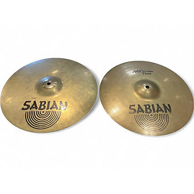 Used SABIAN 14in AAX STUDIO HATS Cymbal