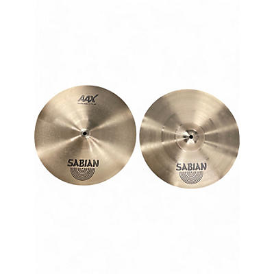 Used SABIAN 14in AAX STUDIO HI HATS Cymbal