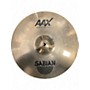 Used SABIAN 14in AAX Series Dark Crash Cymbal 33