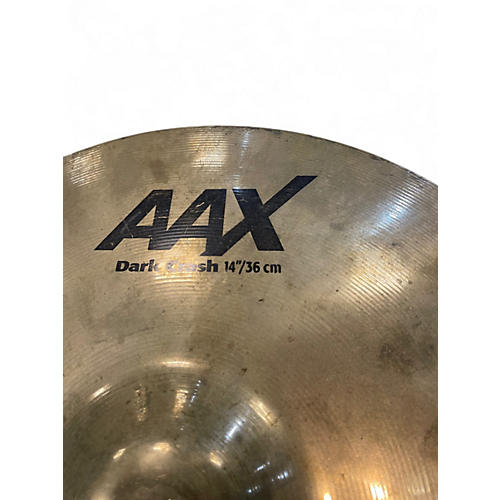 Used SABIAN 14in AAX Series Dark Crash Cymbal 33