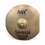 Used SABIAN 14in AAX Series Dark Crash Cymbal 33