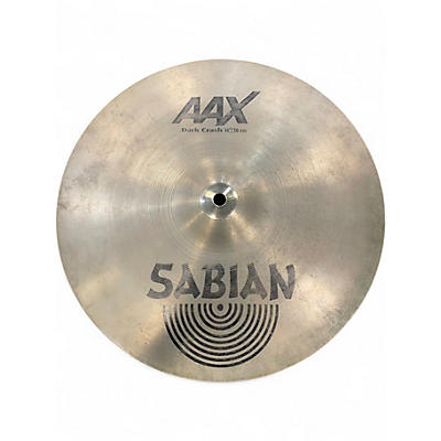 Used SABIAN 14in AAX Series Dark Crash Cymbal