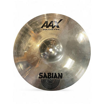 Used SABIAN 14in AAX Series Dark Crash Cymbal