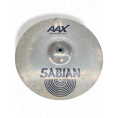 Used SABIAN 14in AAX Series Dark Crash Cymbal