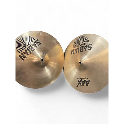 Used SABIAN 14in AAX Stage Hi Hat Pair Cymbal