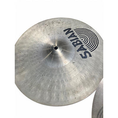 Used SABIAN 14in AAX Stage Hi Hat Pair Cymbal