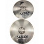 Used SABIAN 14in AAX Stage Hi Hat Pair Cymbal 33