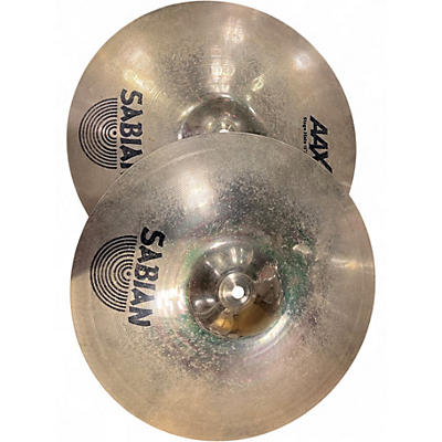 Used SABIAN 14in AAX Stage Hi Hat Pair Cymbal