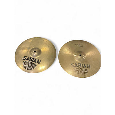 Used SABIAN 14in AAX Stage Hi Hat Pair Cymbal
