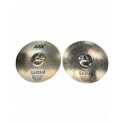 Used SABIAN 14in AAX Stage Hi Hat Pair Cymbal
