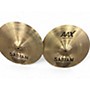 Used SABIAN 14in AAX Stage Hi Hat Pair Cymbal 33