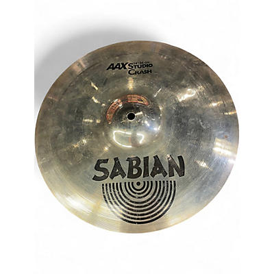 Used SABIAN 14in AAX Studio Crash Cymbal