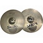 Used SABIAN 14in AAX Studio Hi Hat Pair Cymbal 33