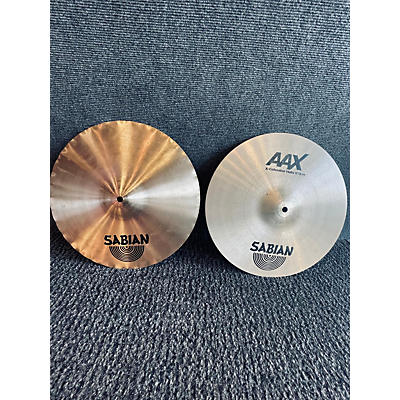 SABIAN Used SABIAN 14in AAX X Celerator Hi Hat Pair Cymbal