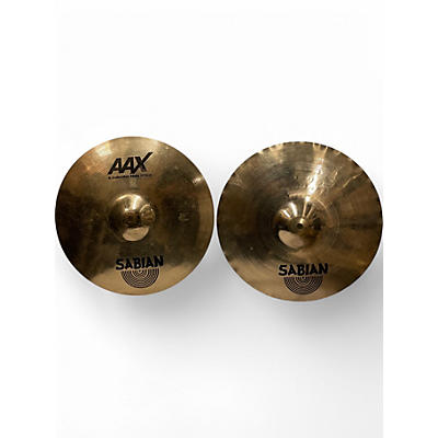 Used SABIAN 14in AAX X Celerator Hi Hat Pair Cymbal