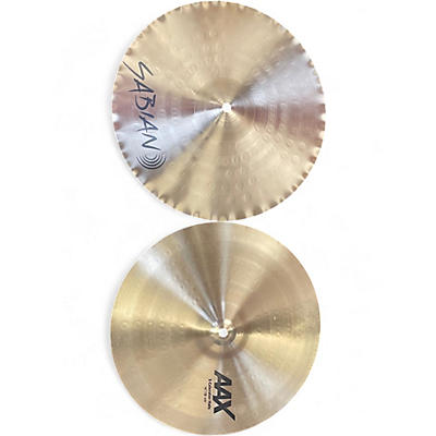 Used SABIAN 14in AAX X Celerator Hi Hat Pair Cymbal