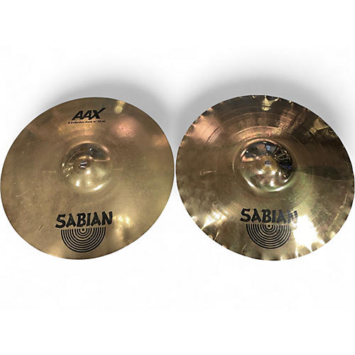 Used SABIAN 14in AAX X Celerator Hi Hat Pair Cymbal 33