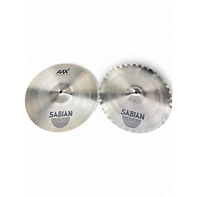 Used SABIAN 14in AAX X Celerator Hi Hat Pair Cymbal